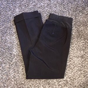 duo Maternity Brown Trousers Elastic Waist